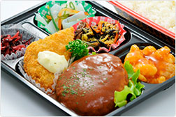 デミハンバーグ弁当
