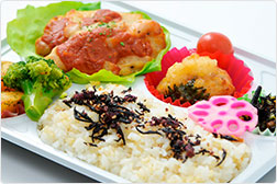 チキンステーキトマトソース